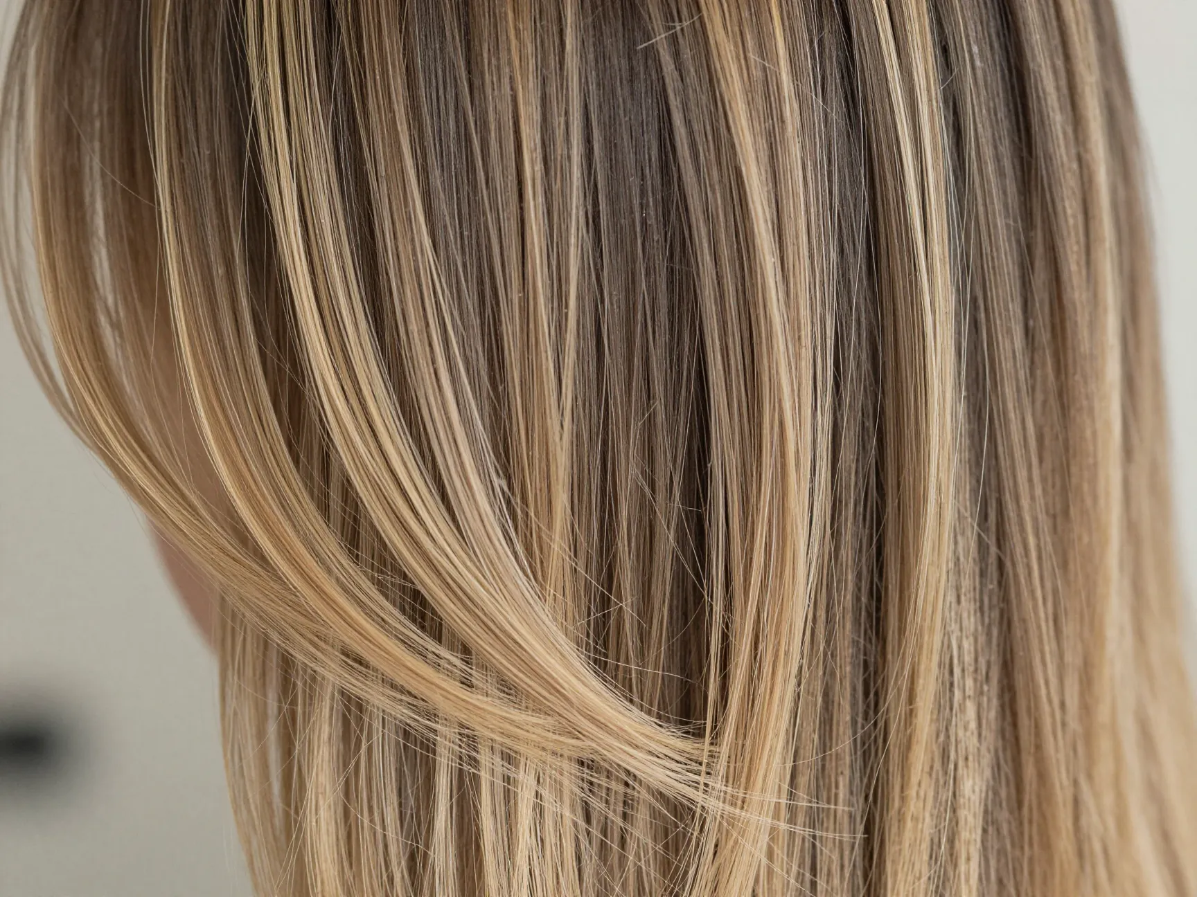Babylights balayage dark root shadow natural luminosity