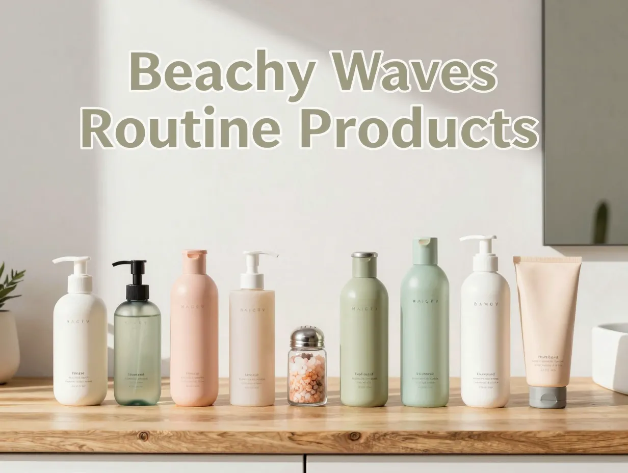 Sea salt wave spray mousse cream texturizer pomade leave in flexible hairspray