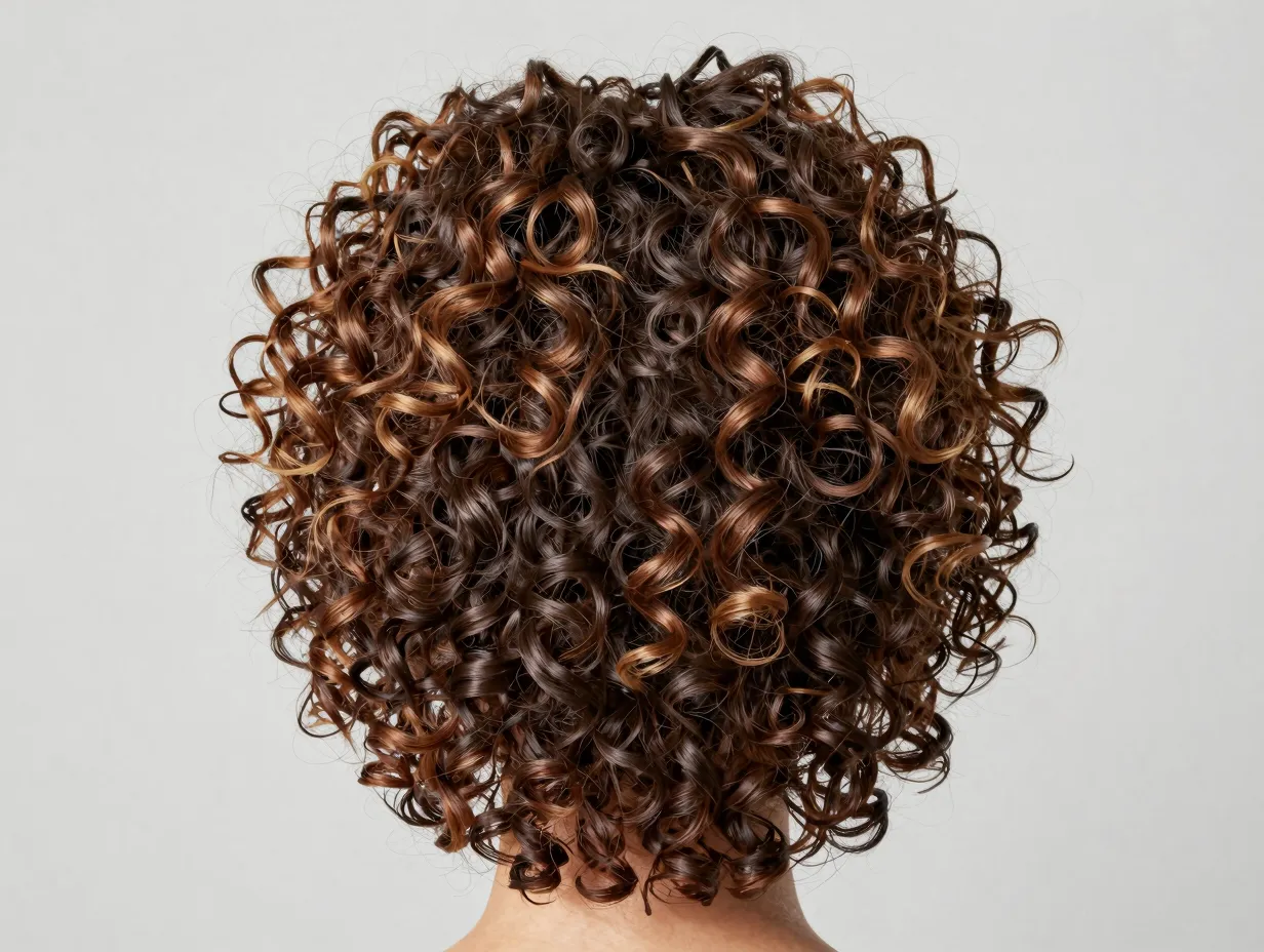 A voluminous stacked frontal ponytail for curly wavy hair bold statement