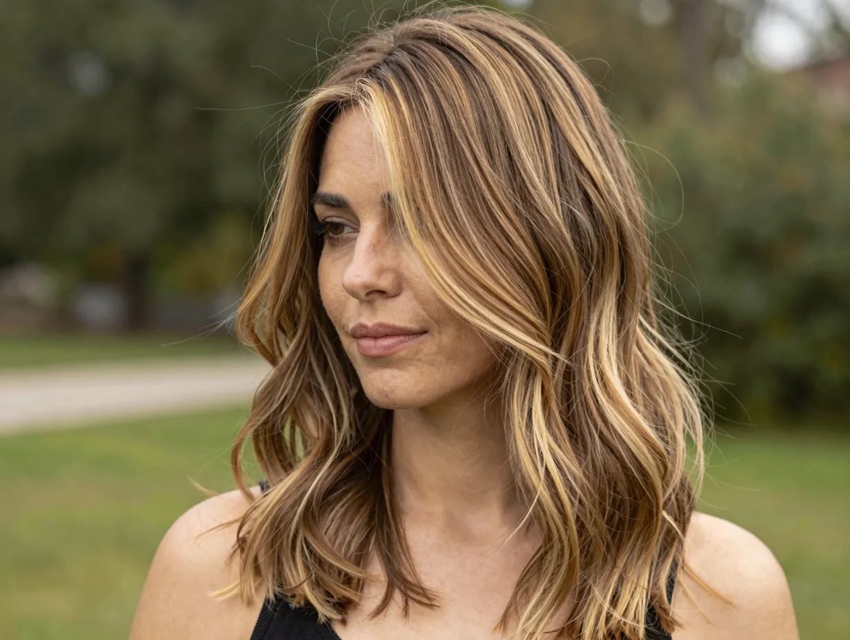 Bronde hair perfect middle ground ratio on light brown base