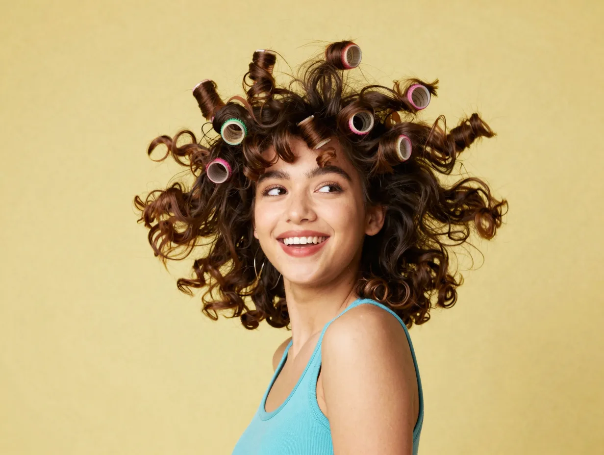 Flippy bob outward curled ends playful 90s retro movement