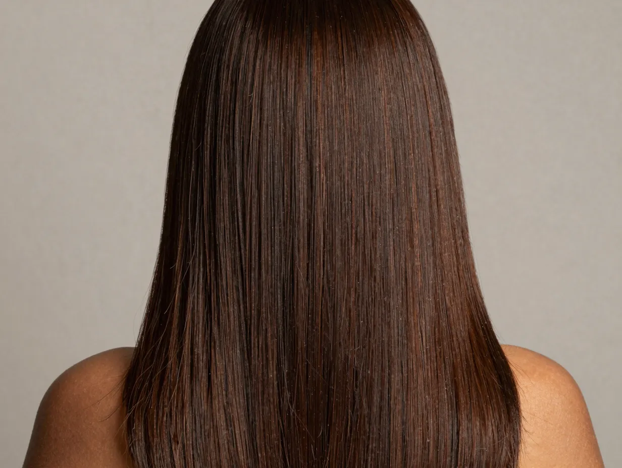 Espresso brown deep rich colour cool skin sleek polished