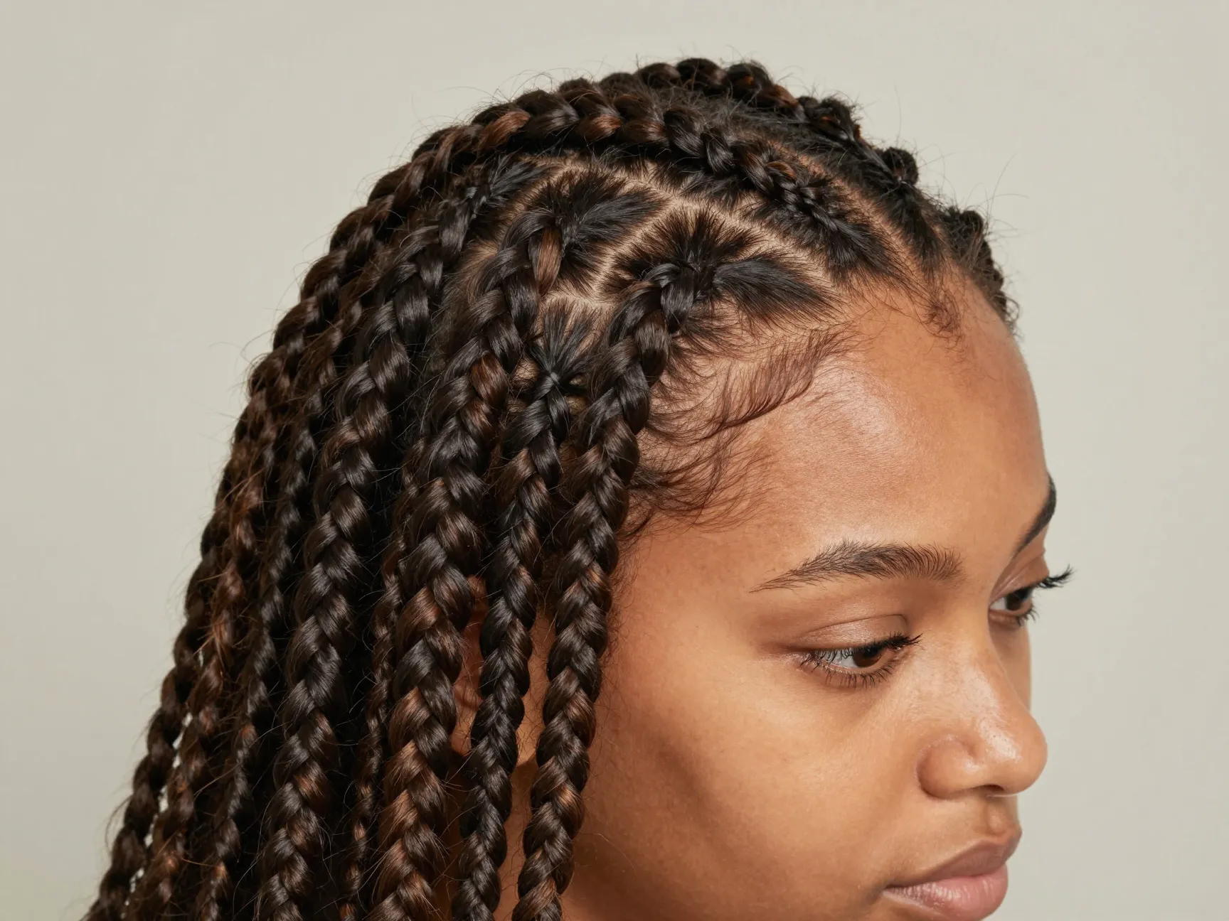Feed in braids cornrow upgrade natural appearance scalp health