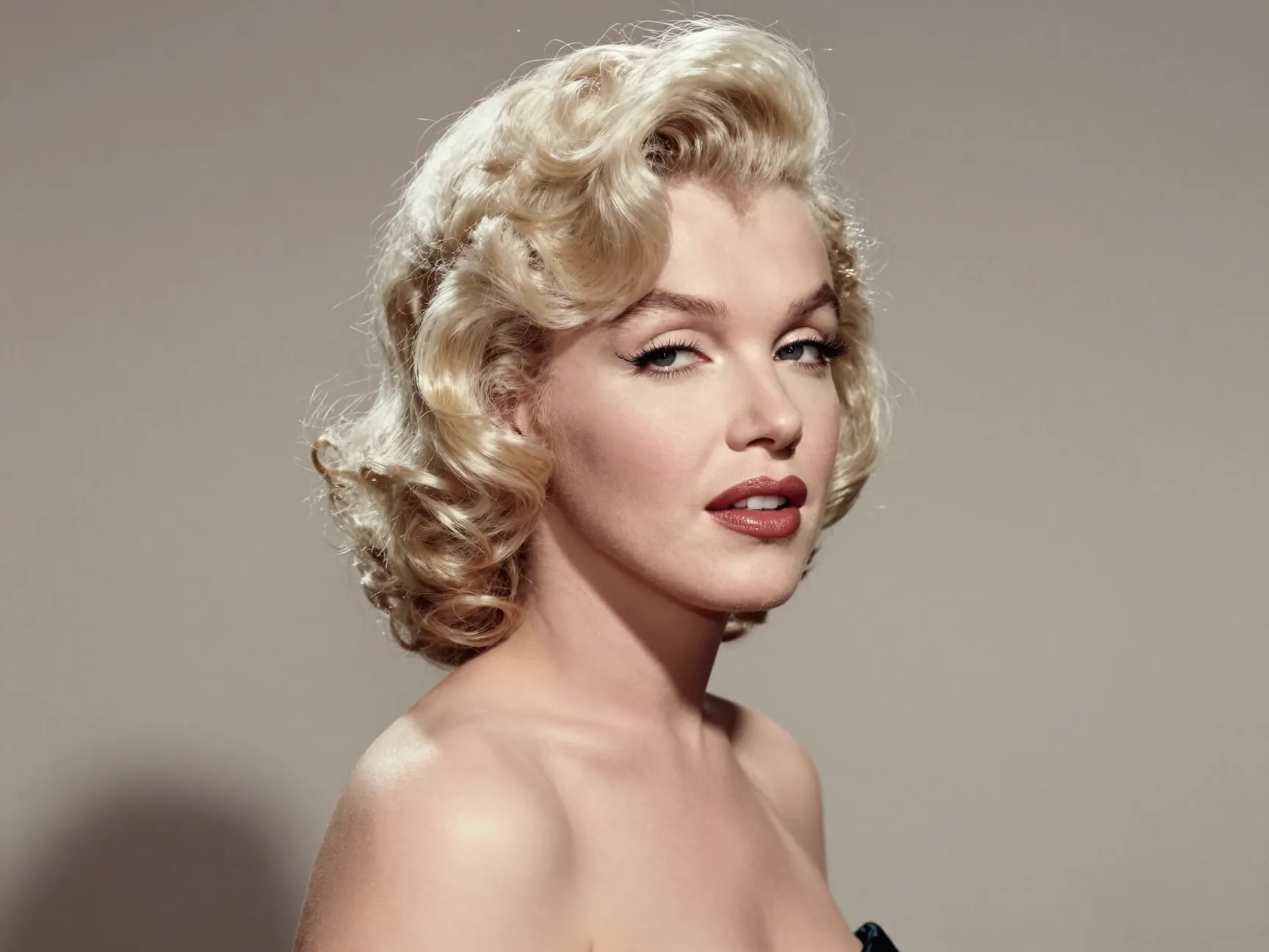 Old hollywood vintage soft curls marilyn monroe glamour waves