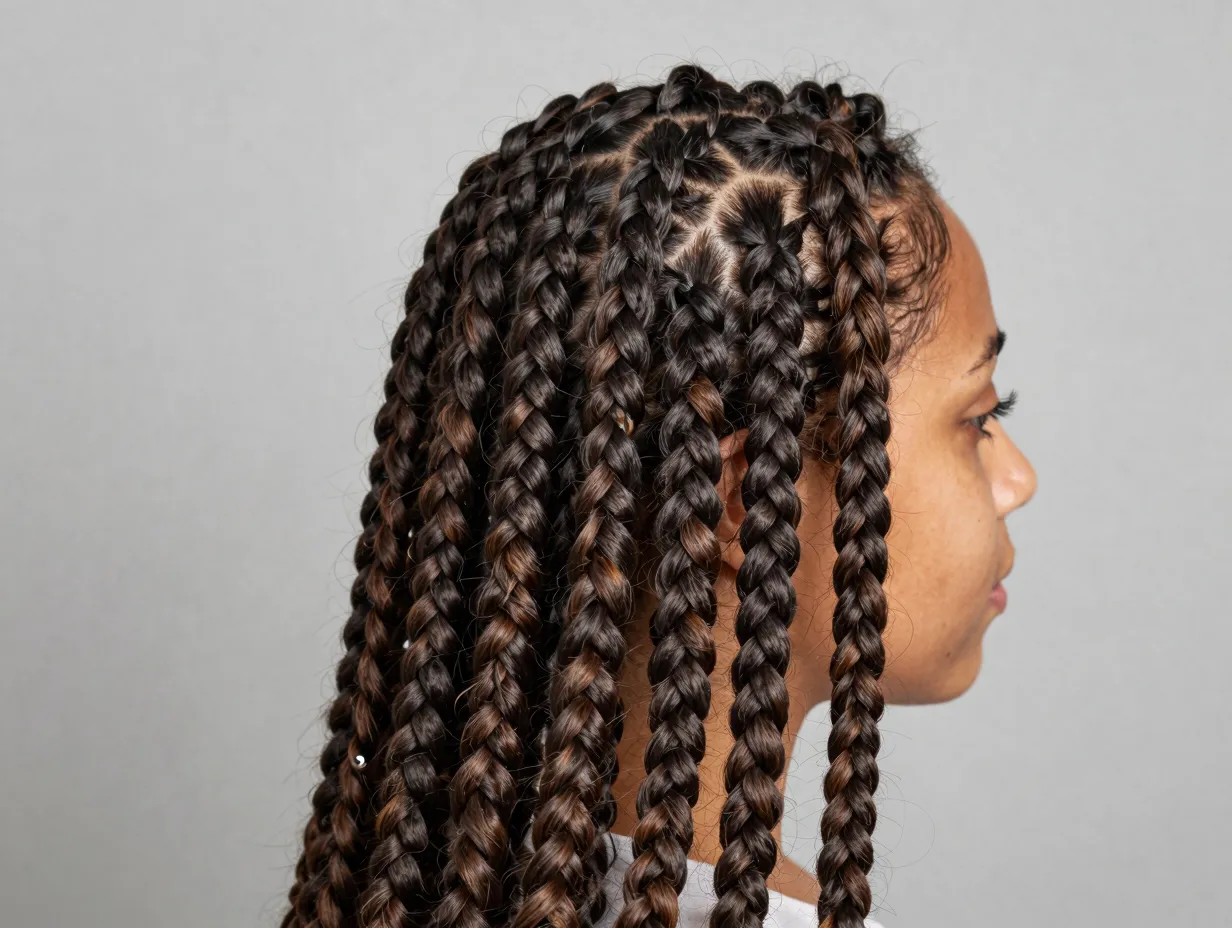 Two strand twists natural hair zero tension at root