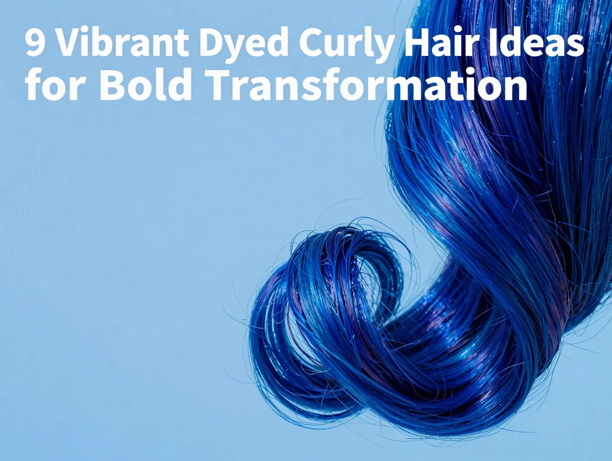 Single vibrant electric blue curl macro shine dimension bold