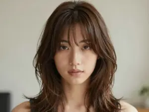 Read more about the article 9 Butterfly Haircuts with Bangs That Transform Medium Hair Instantly