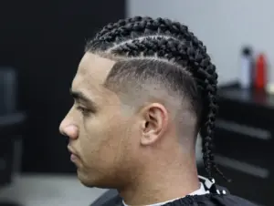 Read more about the article 9 Men Cornrows Design Ideas That Are Clean, Sharp, and Modern