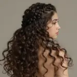 8 All Back Cornrows Hairstyles with Curls for a Protective Style