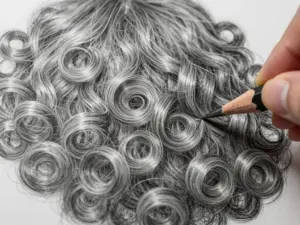 Read more about the article 9 Steps to Master a Short Curly Hair Drawing (Easy Tutorial)