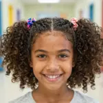 9 Easy Curly Hair Ideas for School That Are Cute & Quick