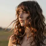 9 Airy Butterfly Cuts with Wispy Bangs for a Romantic, Modern Look