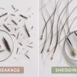 How to Identify and Treat Hair Breakage vs. Hair Shedding