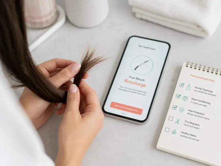 Featured Personalized Hair Health Diagnostic Tool Plan On Phone