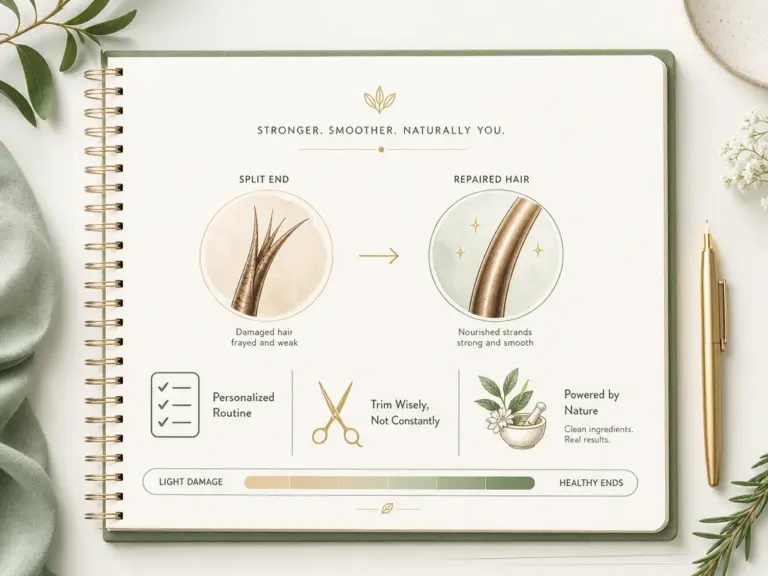 Featured Personalized Hair Recovery Plan Journal Icons Checklist Diagram