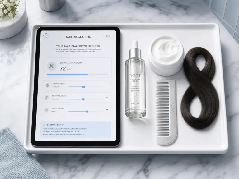 Featured Personalized Hair Repair Routine Builder Science Based Diagnostic Flat Lay