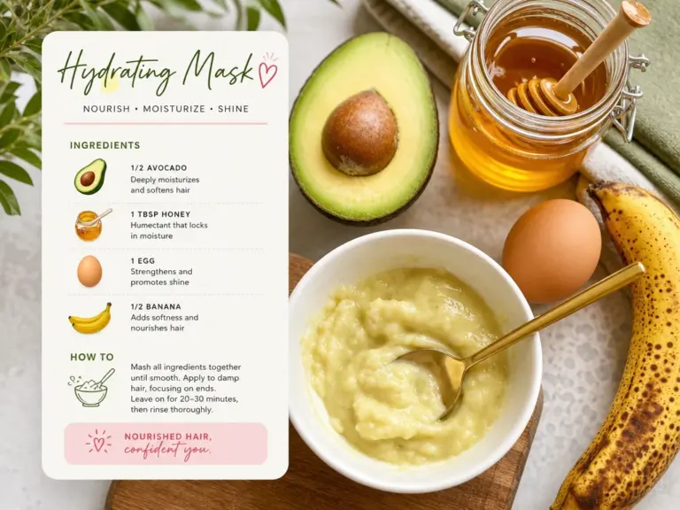 Featured Recipe Card Avocado Honey Egg Banana Bowl Kitchen Diy